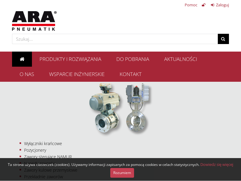 Pneumatyka i Armatura Przemysłowa ARA Pneumatik